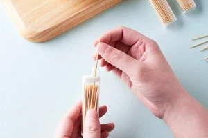 Precauzioni di igiene per gli stuzzicadenti