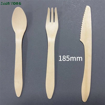 Utensili usa e getta in legno